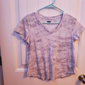 Grey tie dye T-shirt